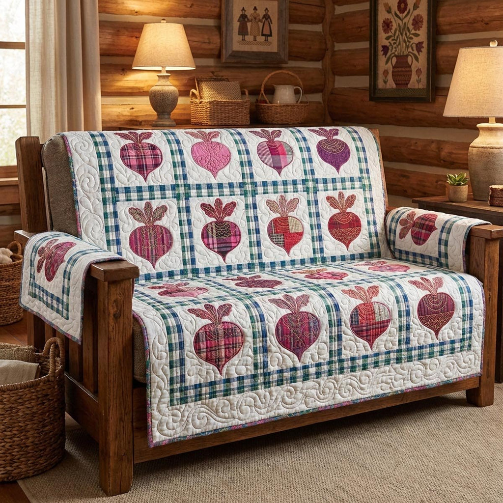 Beet Harvest Sofa Cover
