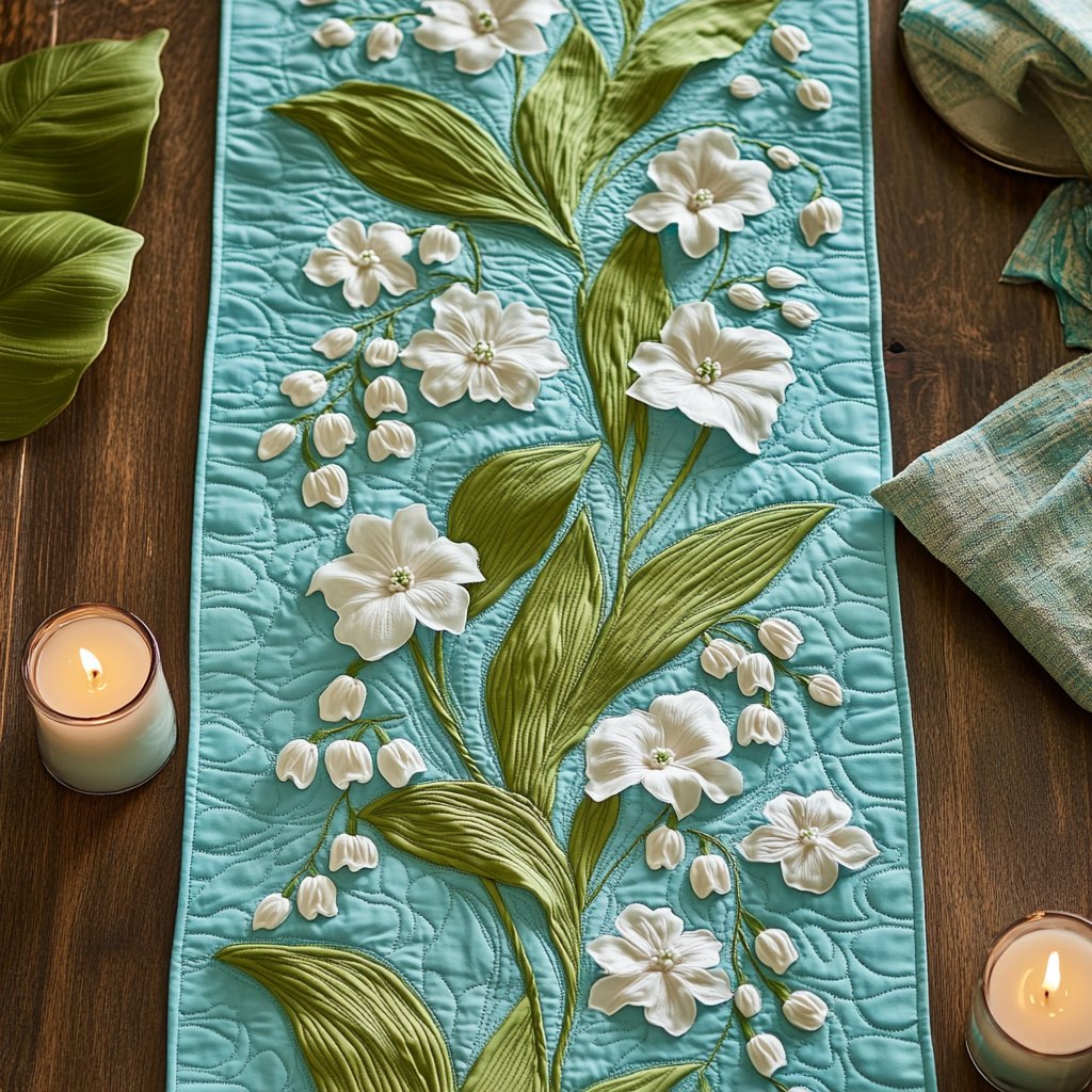 Bell Bloom Table Runner