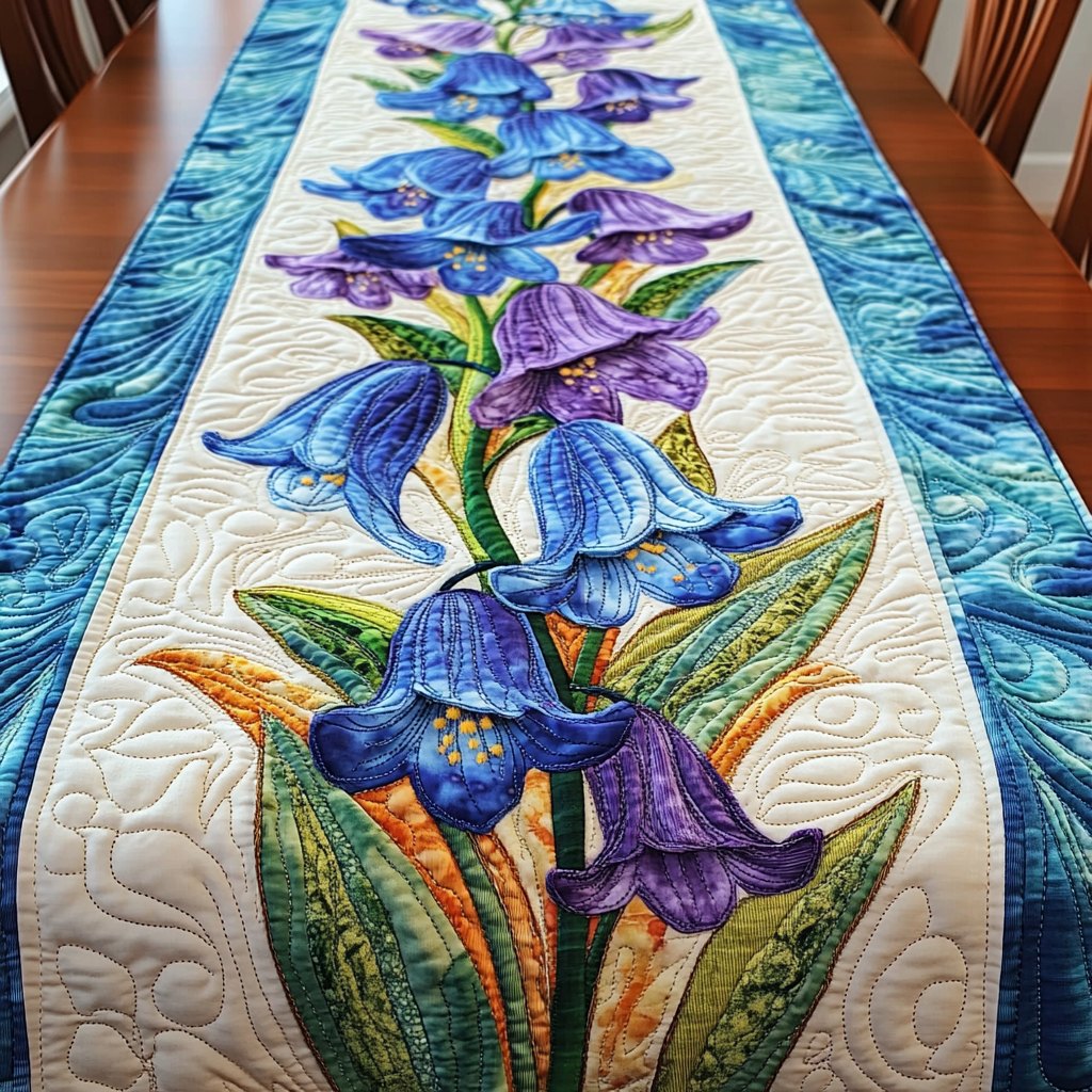 Bell Petals Table Runner