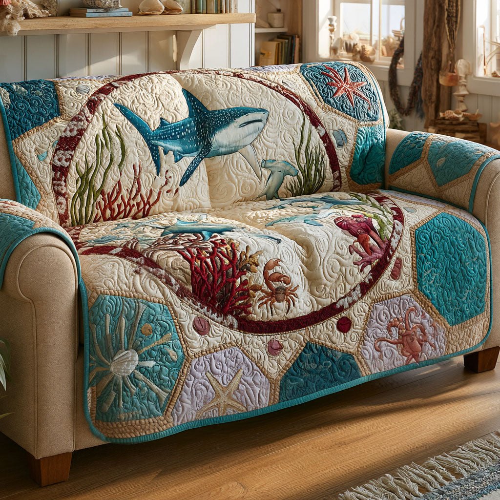 Beneath the Reef Sofa Cover