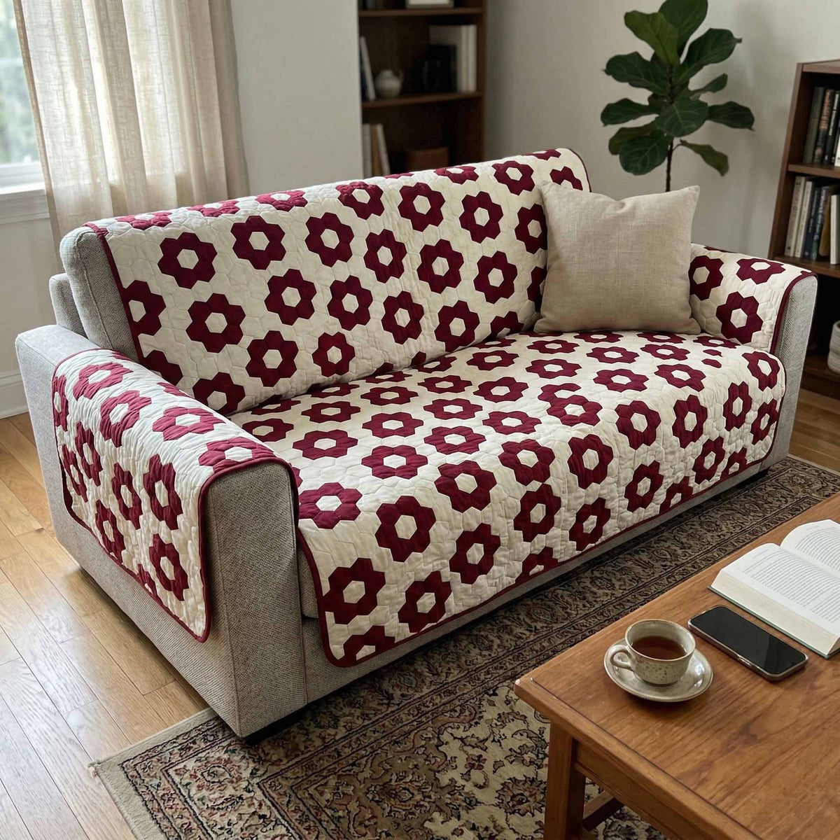 Berry Blossom Sofa Cover