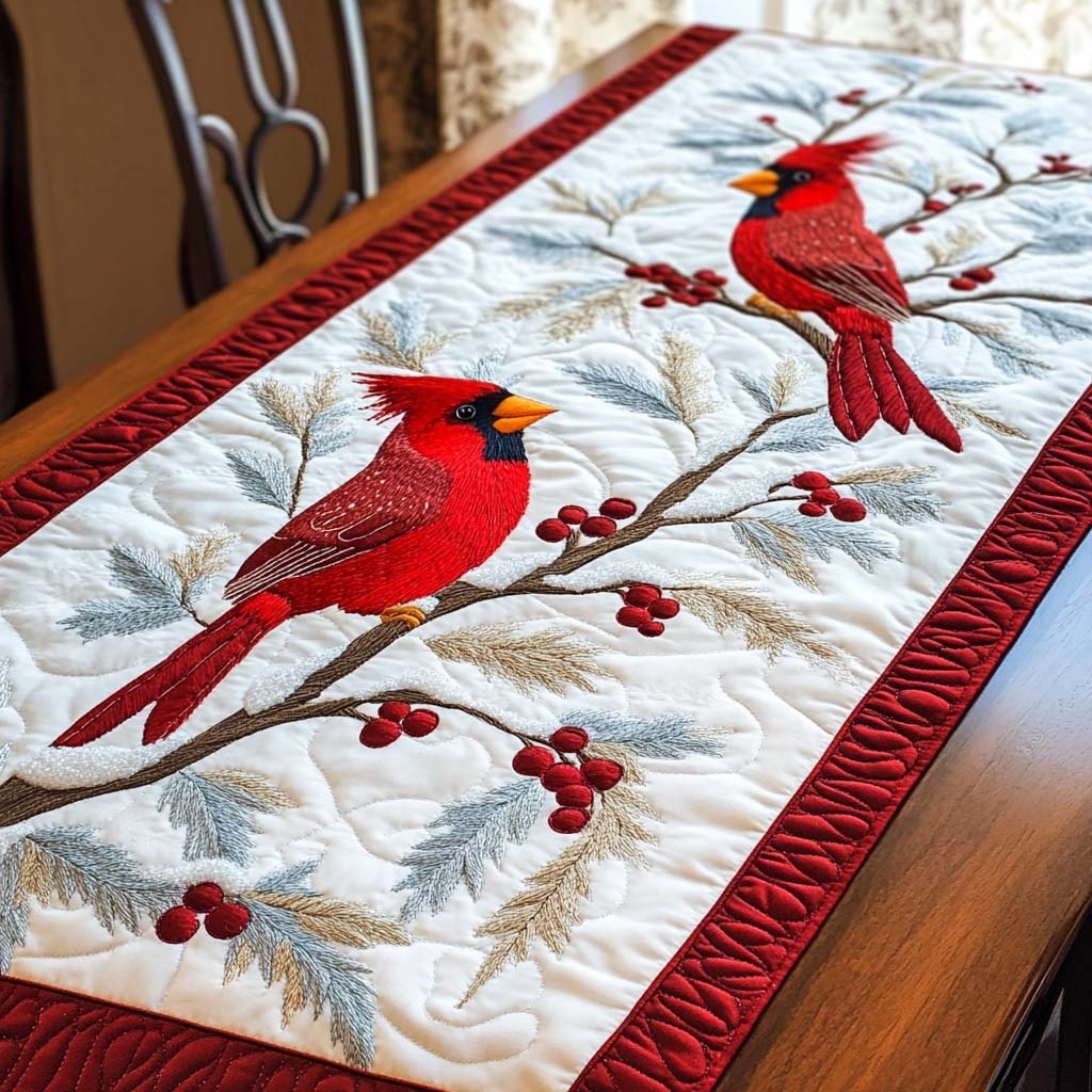 Berry Whisper Table Runner