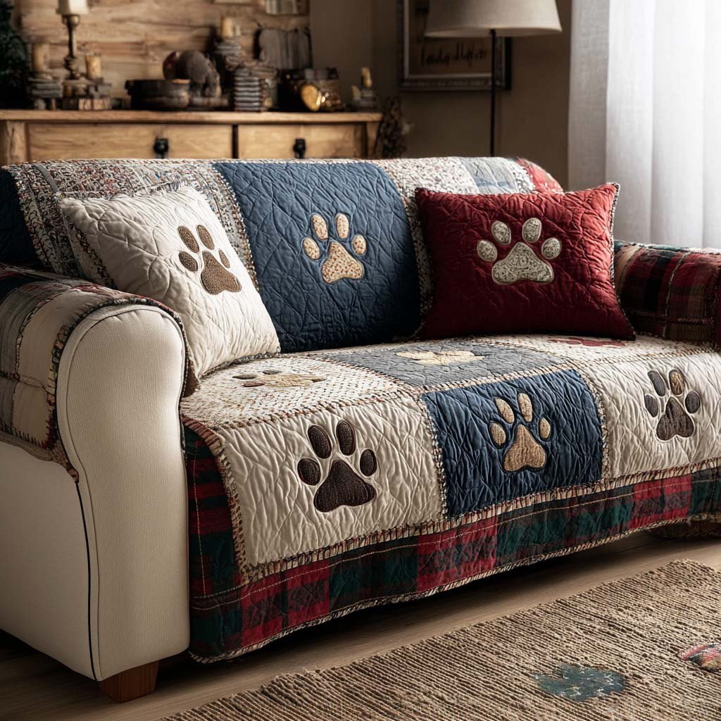 Best Friend Paws Sofa Cover