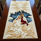 Nativity Under a Starry Sky Table Runner