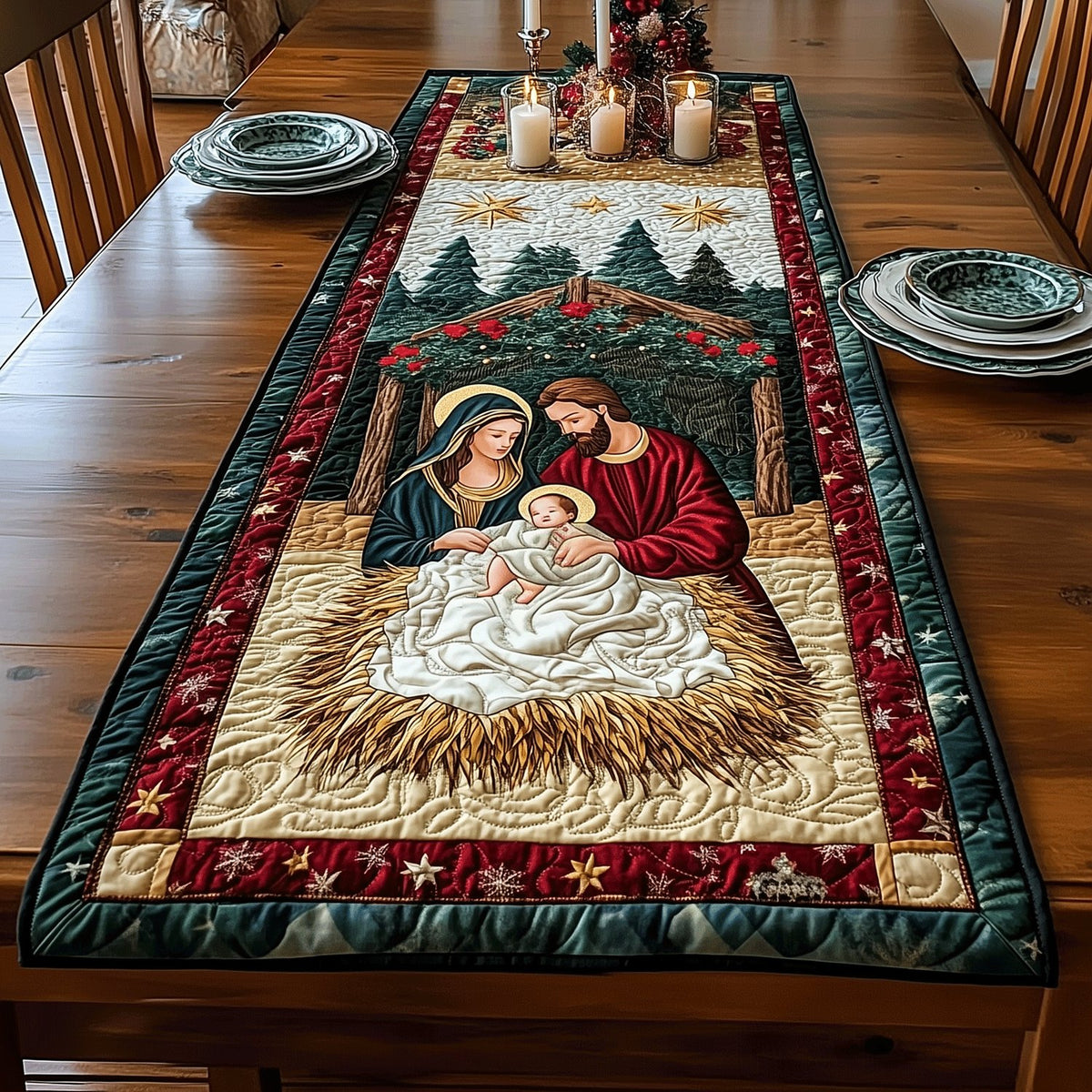 Bethlehem Blessings Table Runner