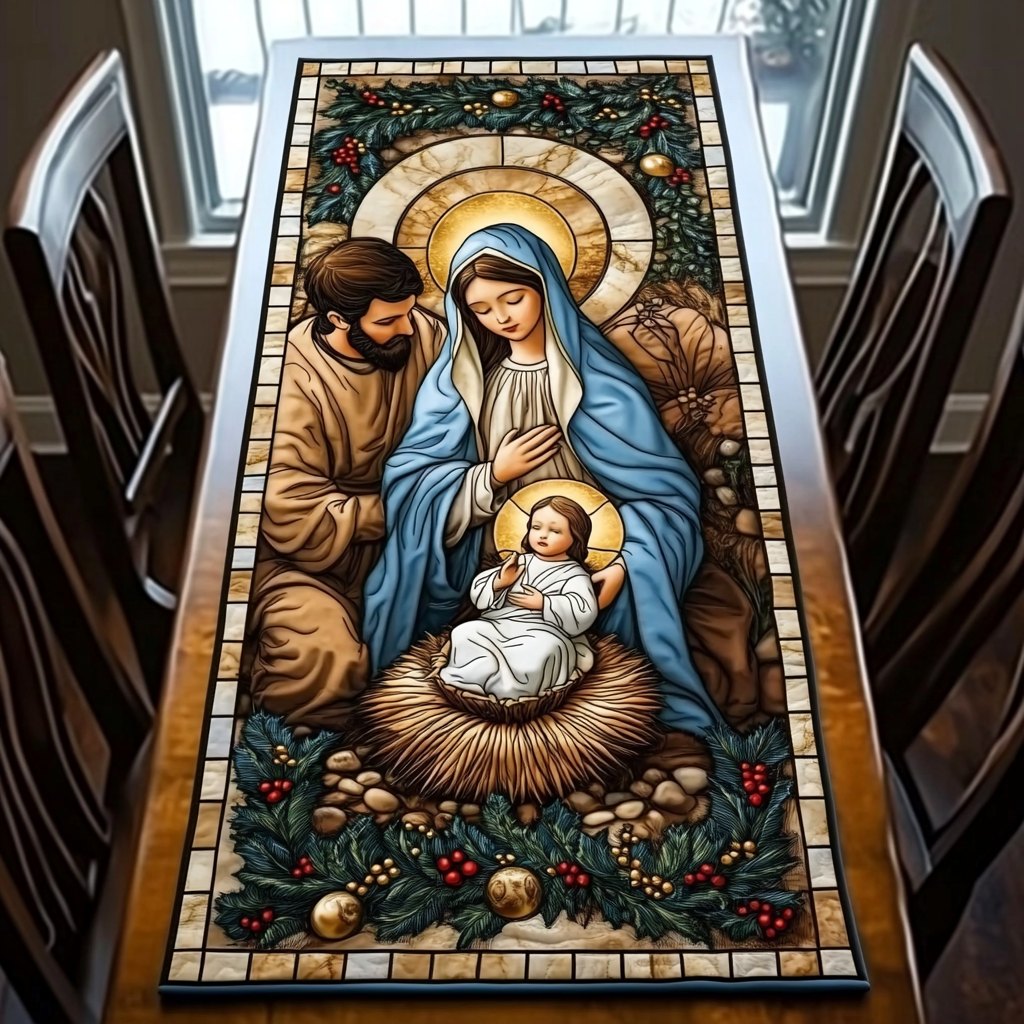 Bethlehem Guiding Light Table Runner