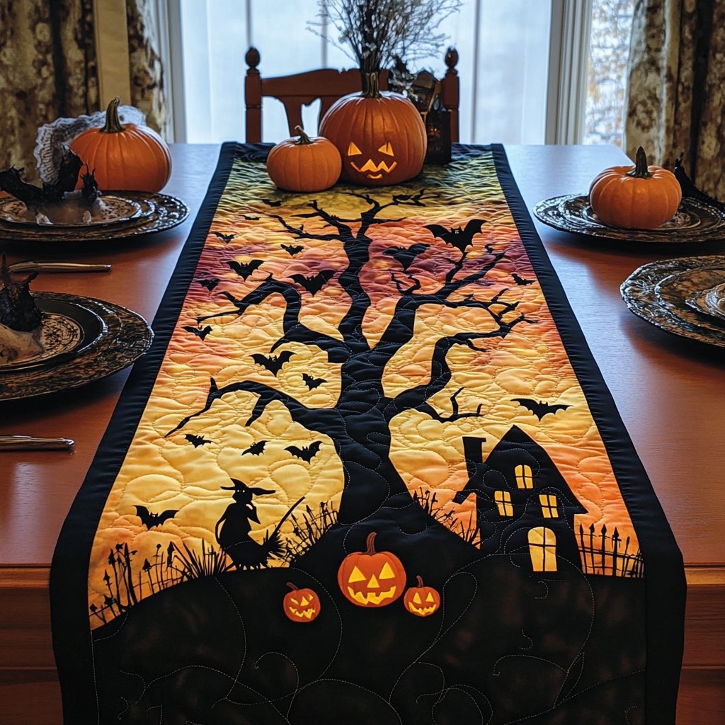 Bewitching Night Table Runner