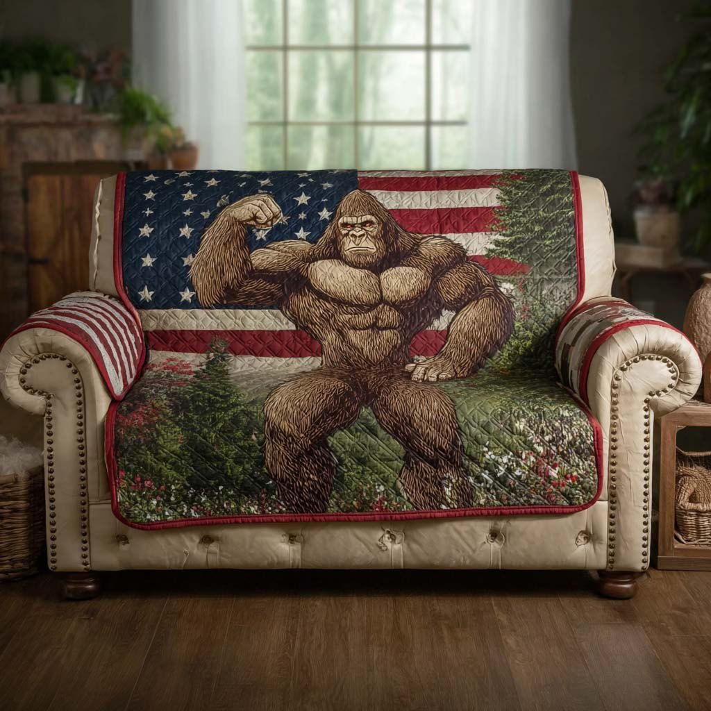 Bigfoot American Hero Sofa Cover