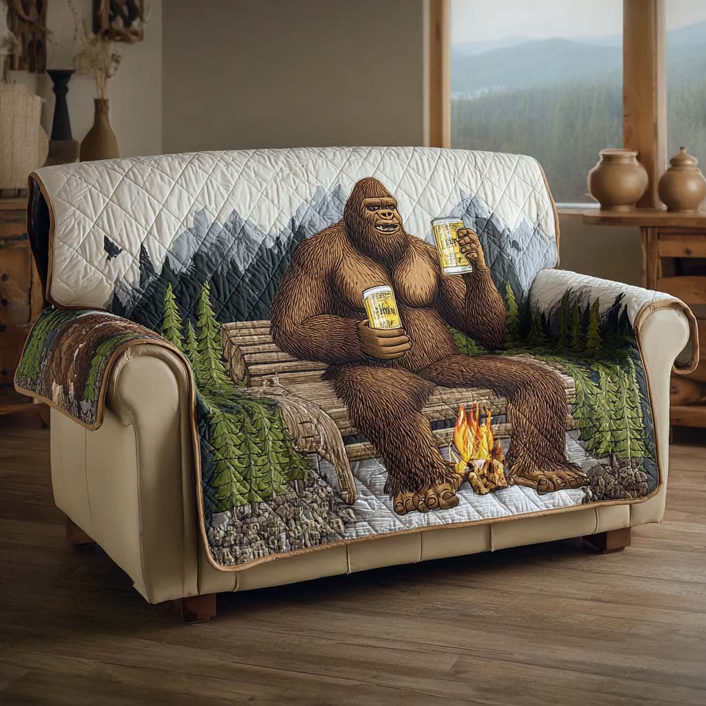 Bigfoot Beer Garden Sofa Cover