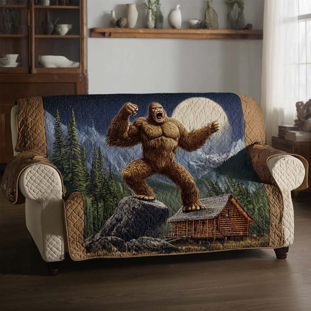 Bigfoot Cabin Guardian Sofa Cover