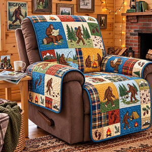 Bigfoot Camping Adventures Sofa Cover - Made to Order