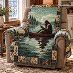 Bigfoot Lakeside Fishing Retreat Sofa Cover