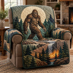 Bigfoot Moonlit Mountain Trek Sofa Cover