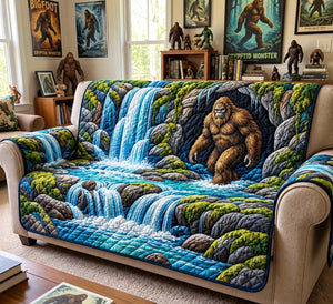 Bigfoot Waterfall Cave Sofa Cover - Made to Order