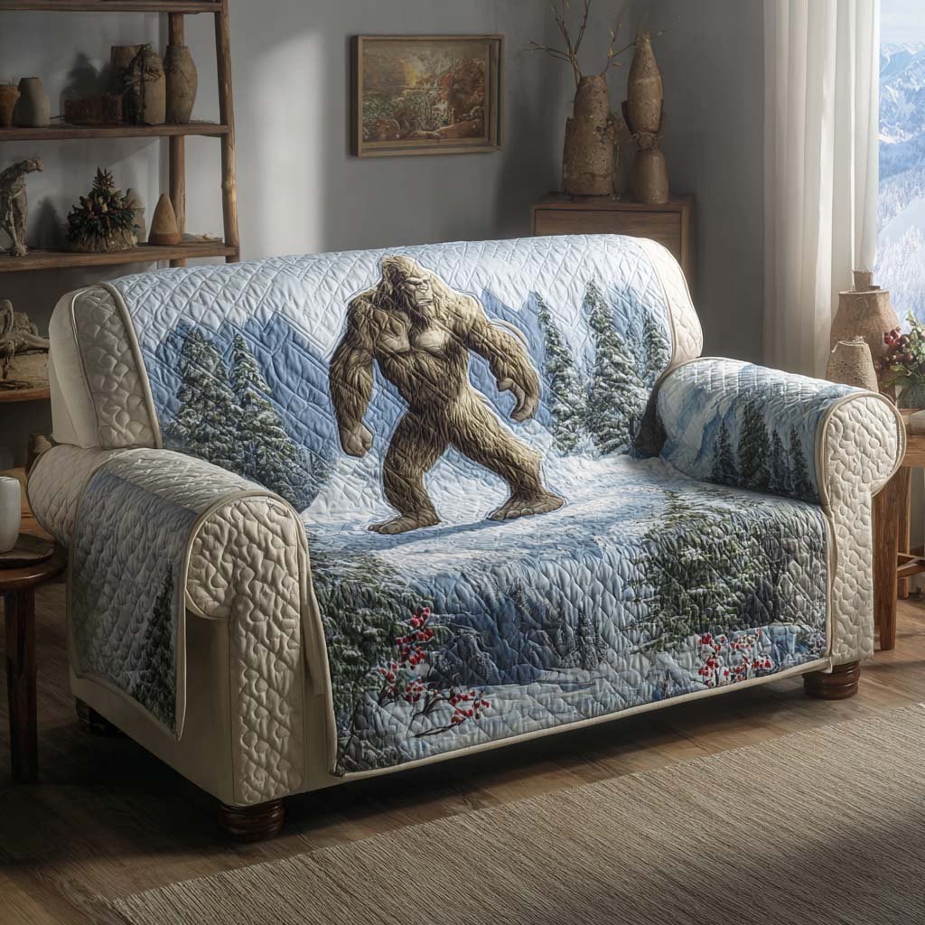 Bigfoot Winter Trek Sofa Cover