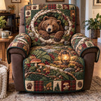 Birch Forest Bear Sofa Cover
