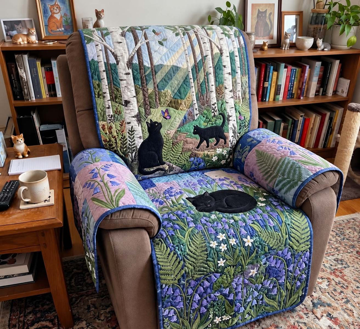 Birchwood Meadow Cats Sofa Cover