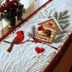Birdhouse Love Table Runner