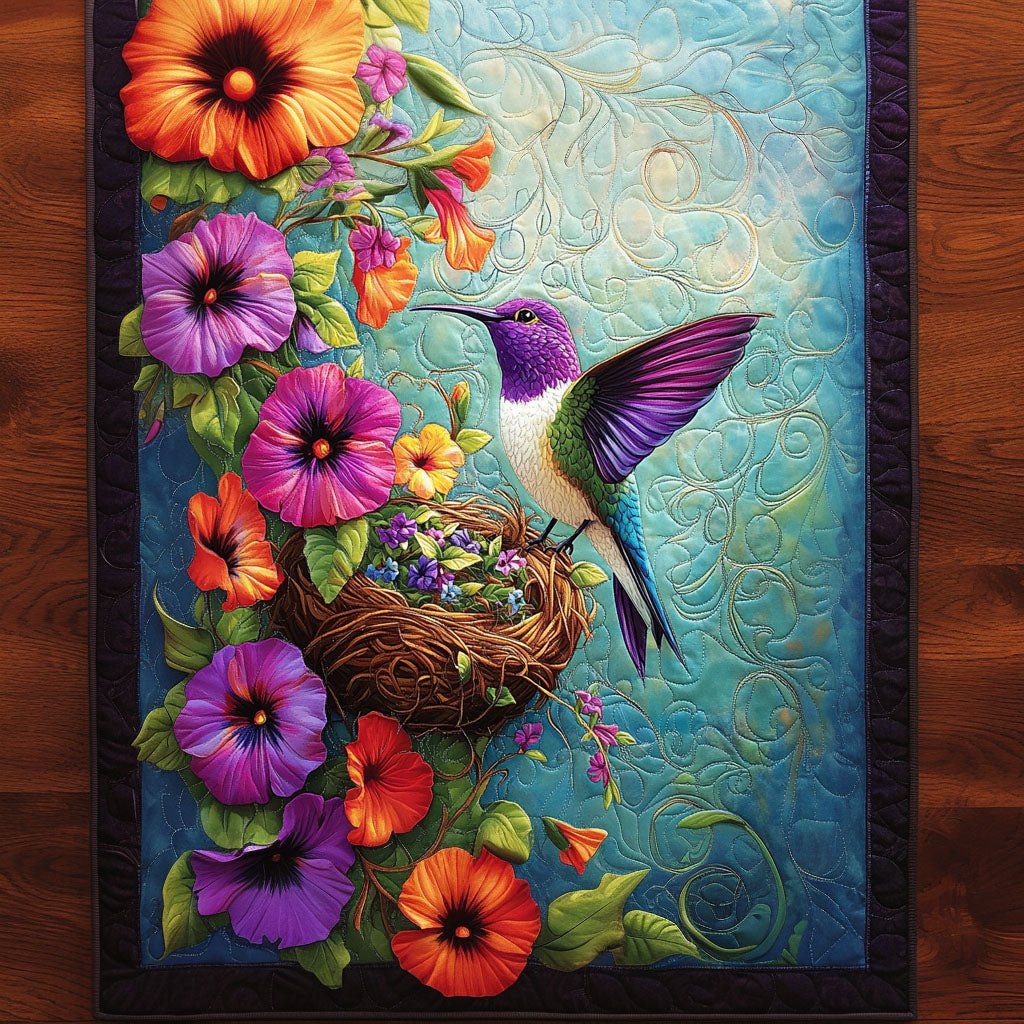 Birds in Bloom Table Runner