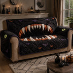Black Cat Shadow Monster Sofa Cover