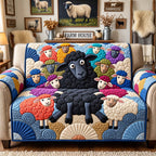 Black Sheep Family Sofa Cover
