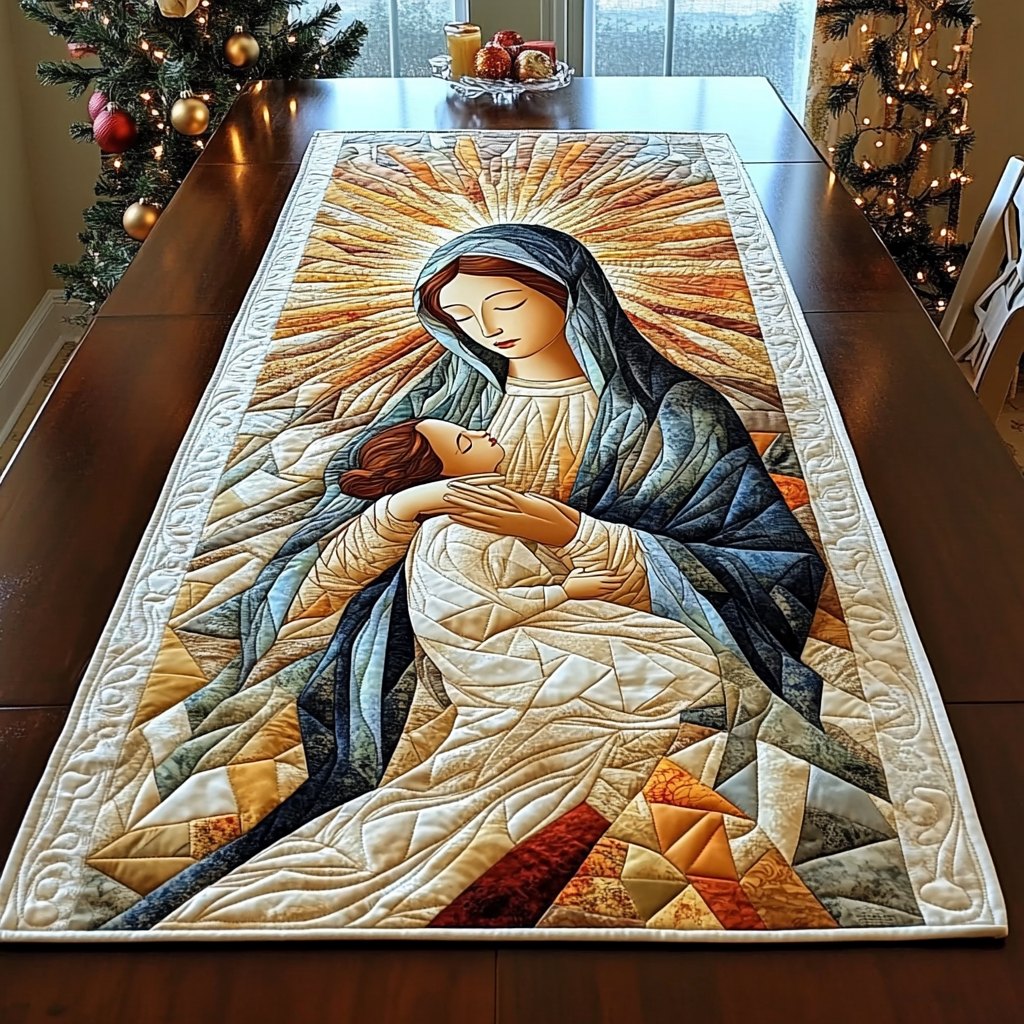 Blessed Protector Table Runner