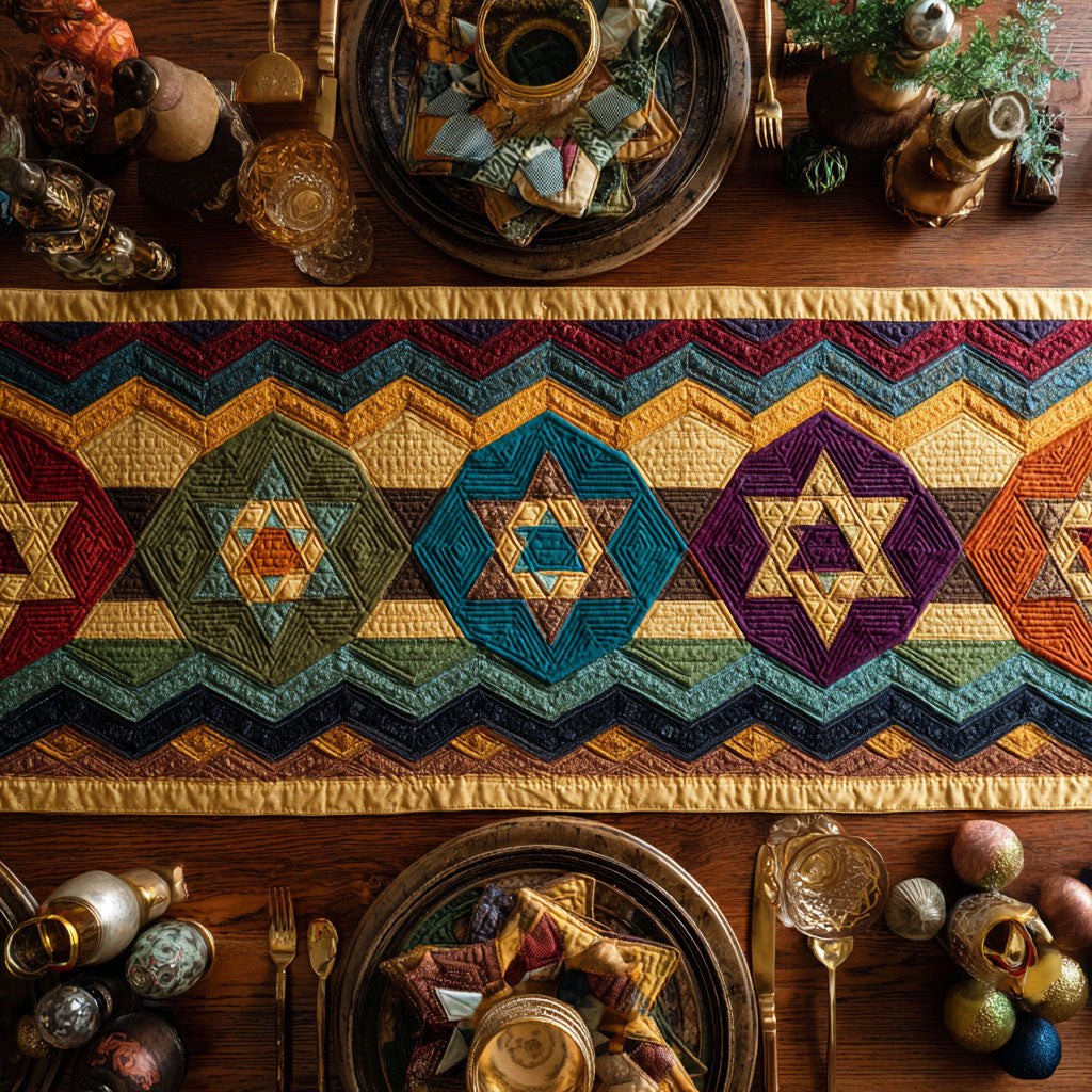 Blessed Star Table Runner