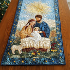 Blessed Manger Table Runner