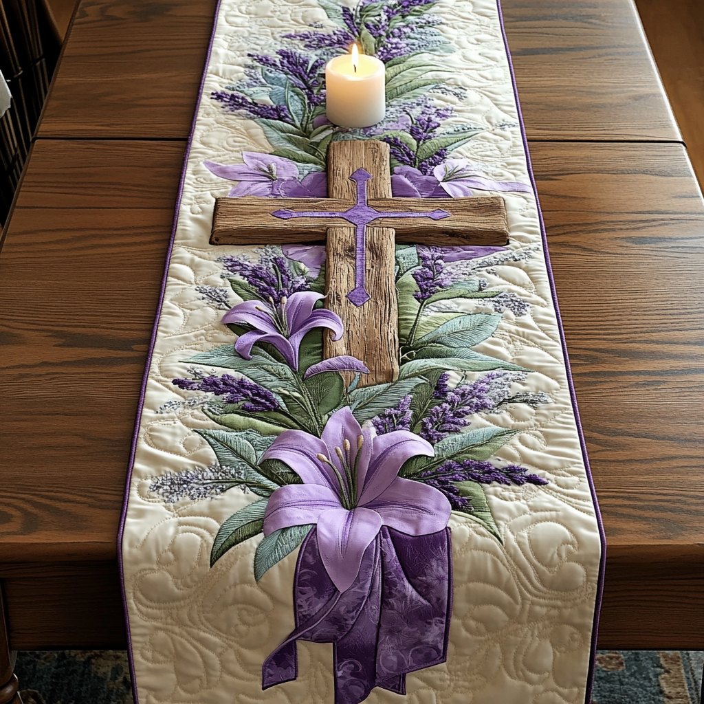 Blessing Bloom Table Runner