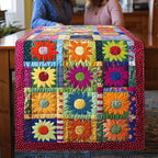 Blissful Petals Table Runner