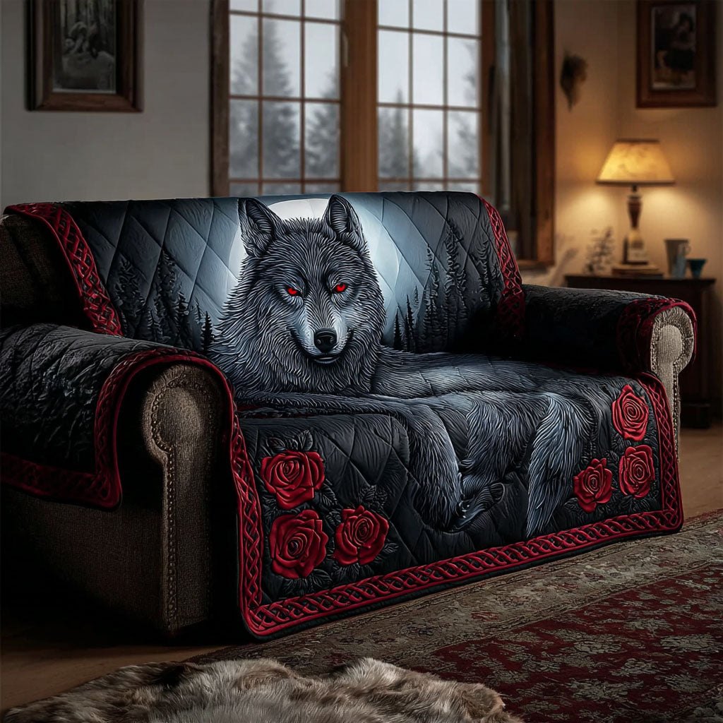 Blood Rose Sofa Cover