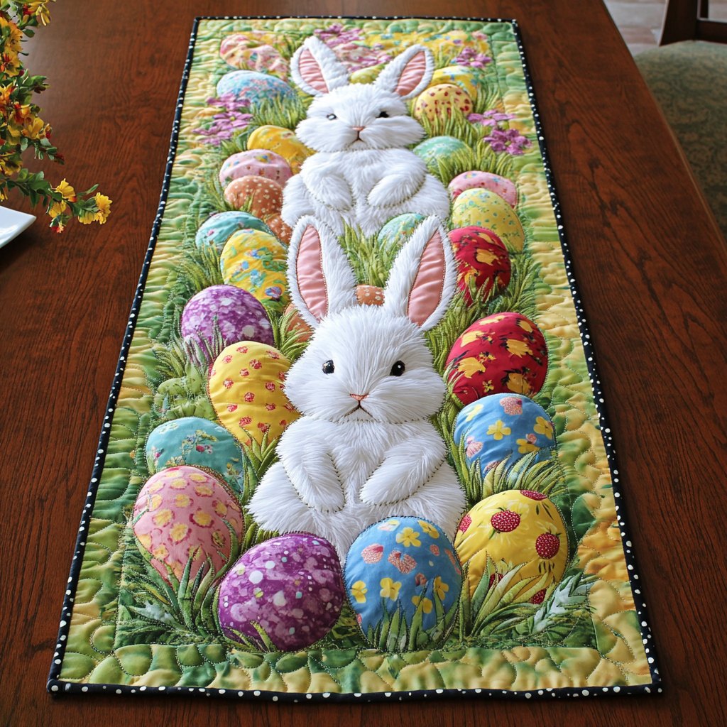 Bloom Bunny Table Runner
