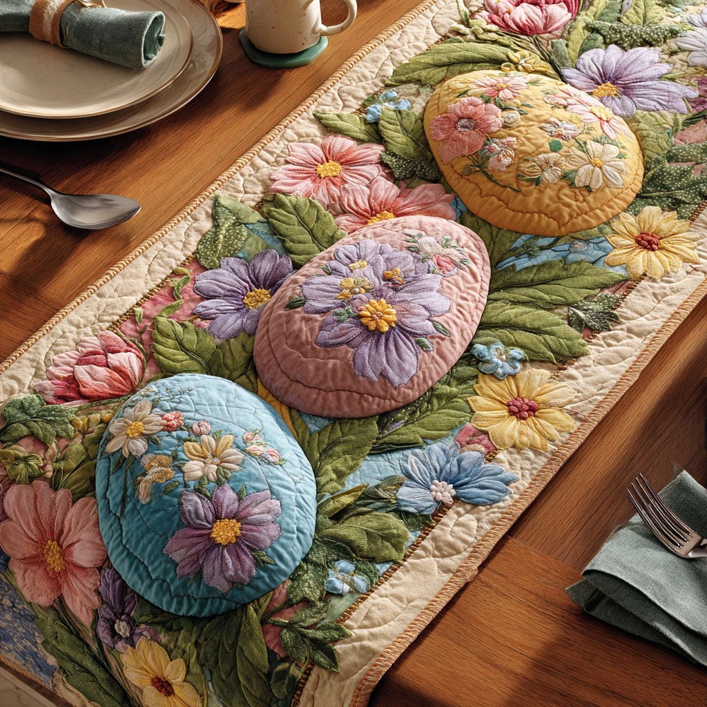 Bloom Eggs Table Runner