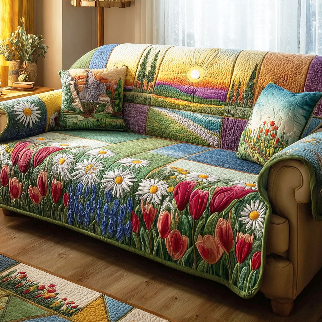 Bloom Fields Sofa Cover
