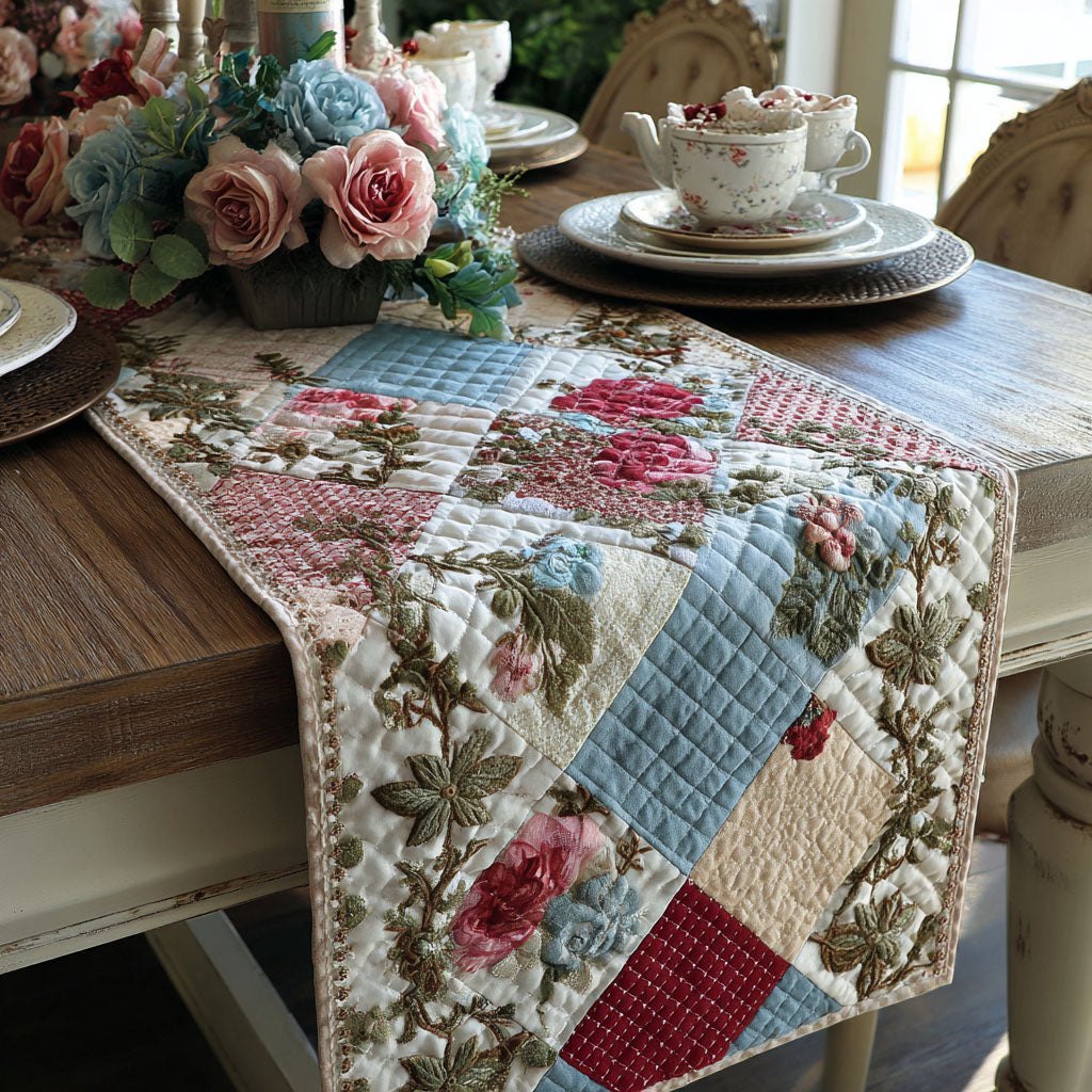 Bloom Where Love Lives Table Runner