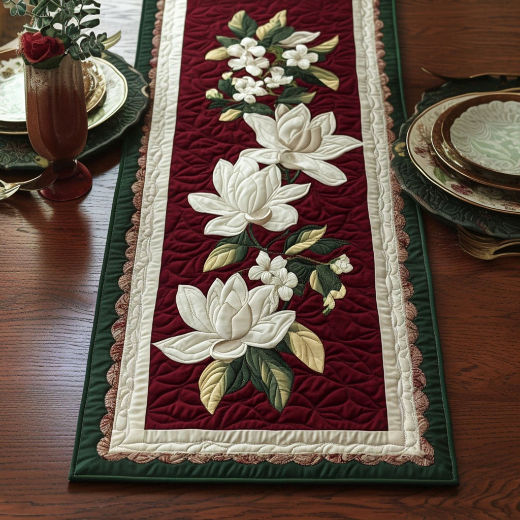 Bloom of Elegance Table Runner