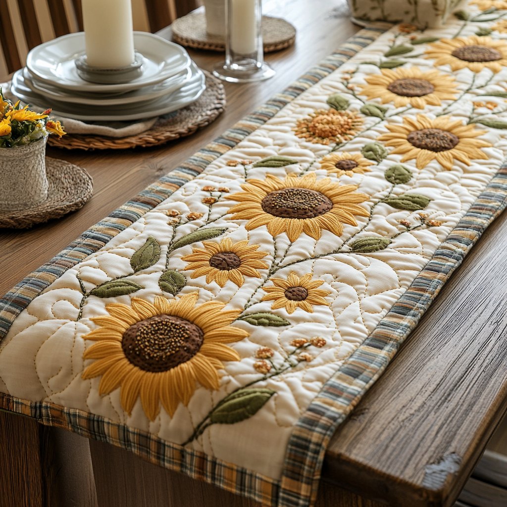 Blooming Brilliance Table Runner