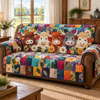 Blooming Country Meadow Sofa Cover