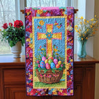 Blooming Easter Basket Table Runner