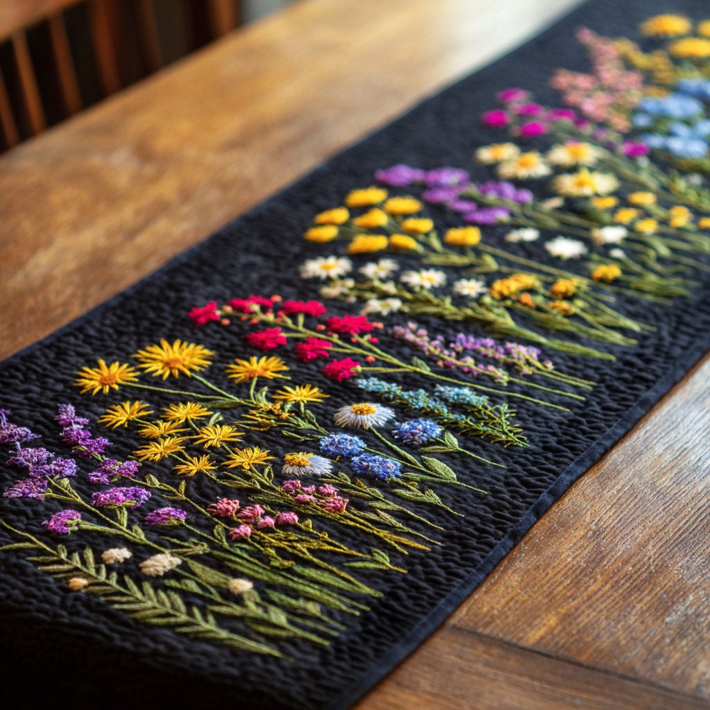 Blooming Field Table Runner