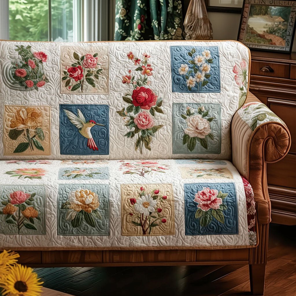 Blooming Garden Escape Sofa Cover