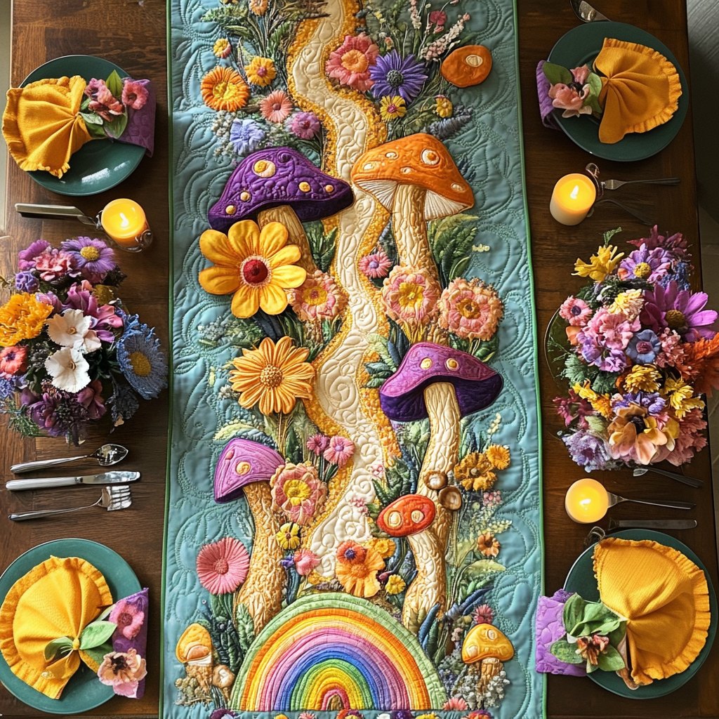 Blooming Magic Table Runner