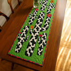 Blooming Prickles Table Runner