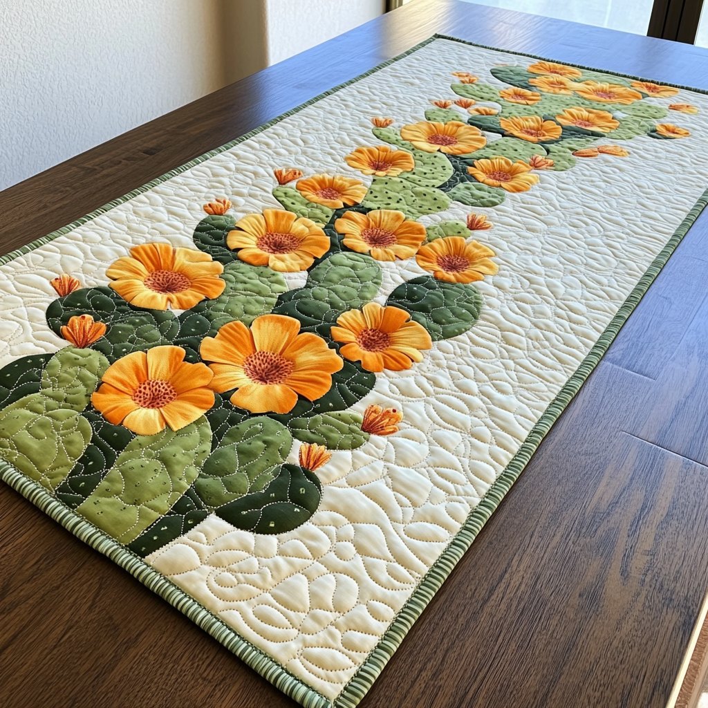 Blooming Sands Table Runner