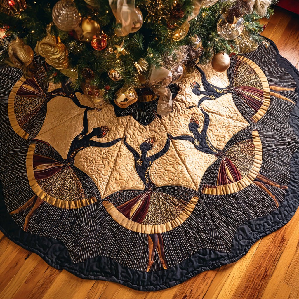 Blooming Soul Christmas Tree Skirt