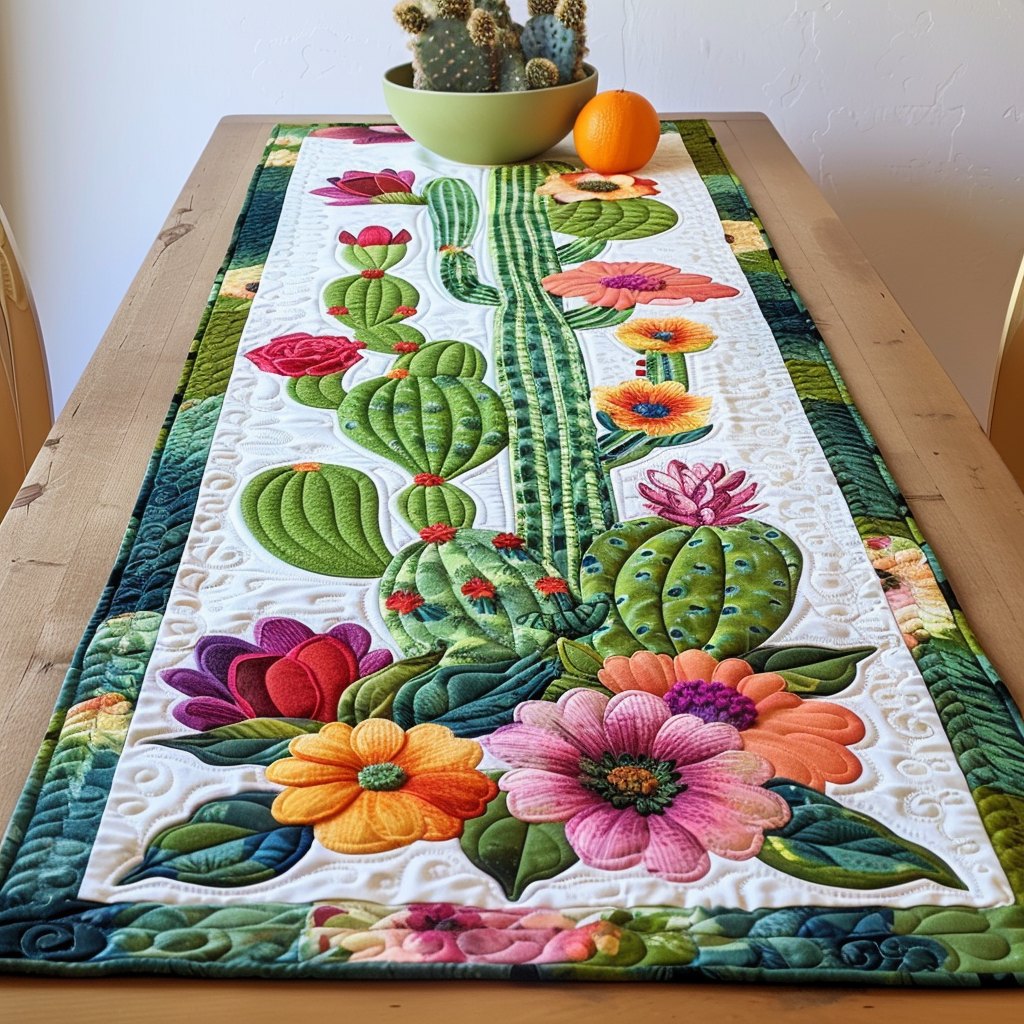 Blooming Desert Table Runner