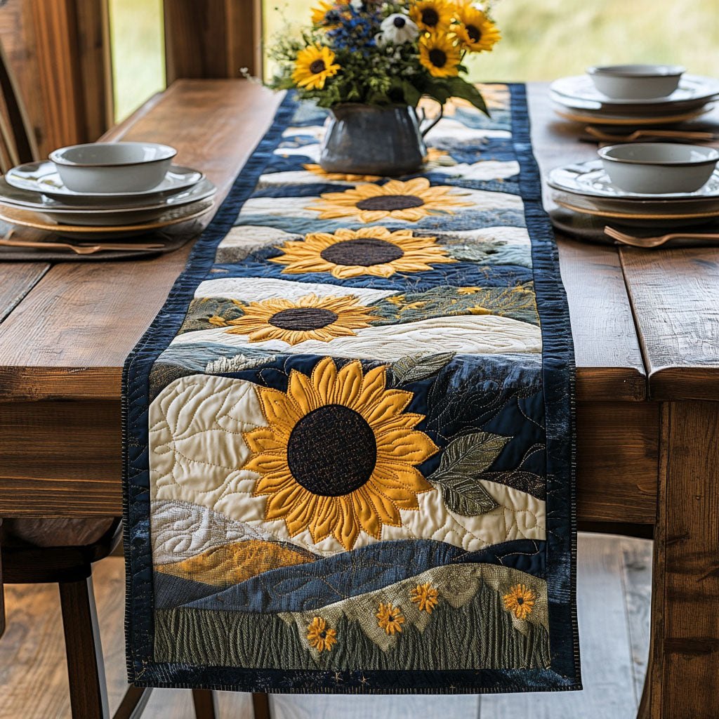 Bloomlight Horizon Table Runner