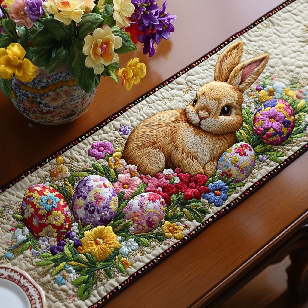 Blossom Bunny Joy Table Runner