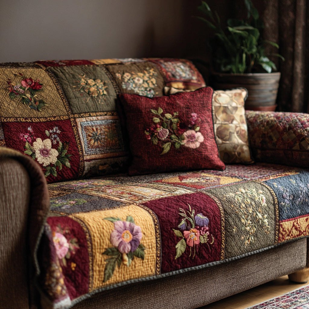 Blossom Cottage Warmth Sofa Cover