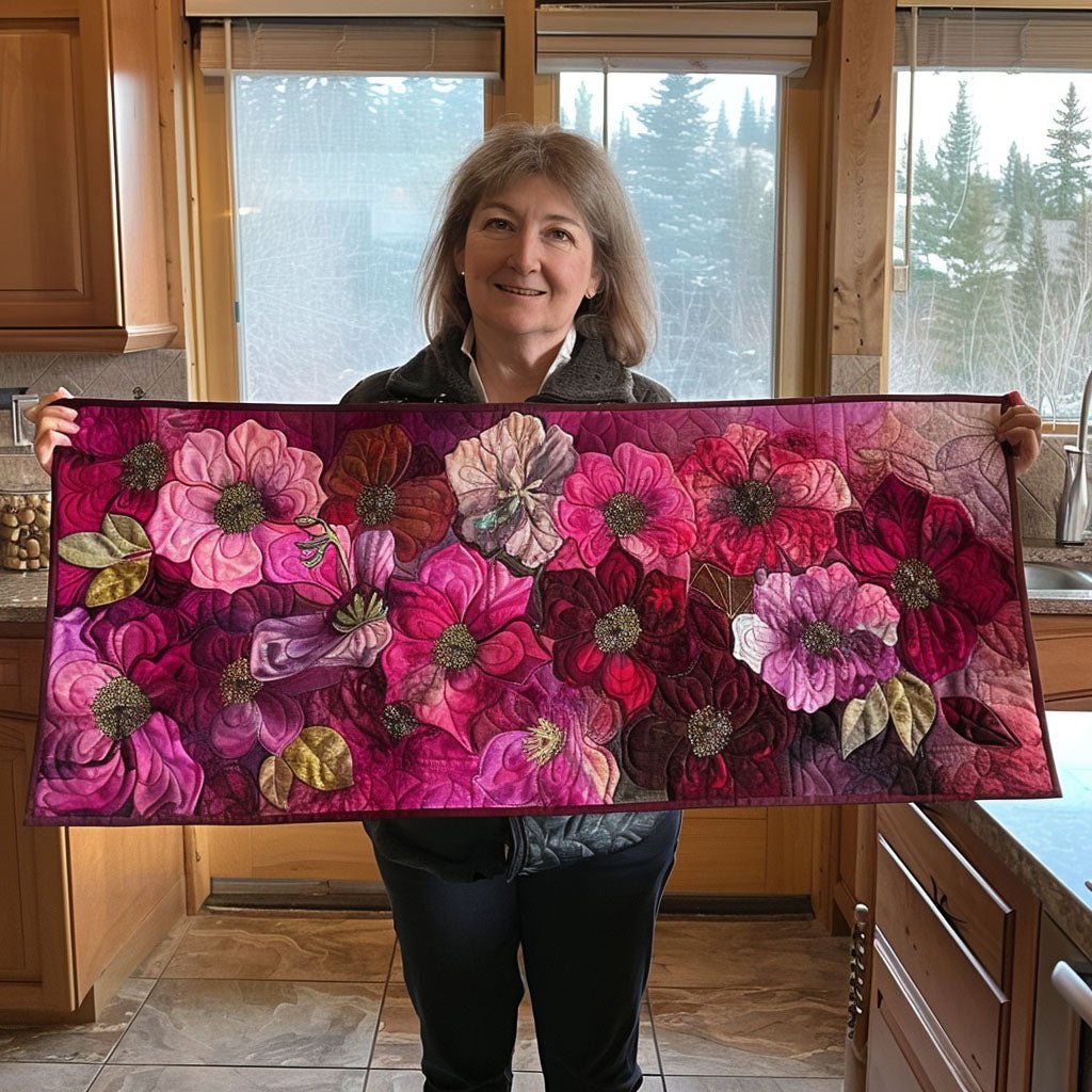 Blossom Burst Table Runner